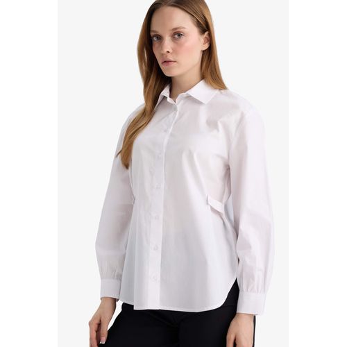 Regular Fit Cotton Long Sleeve Tunic