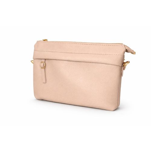 Soft Casual Crossbody Bag - Beige