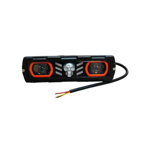 Dual LED High-Power Driving Light for Motorcycles & Off-Road Vehicles