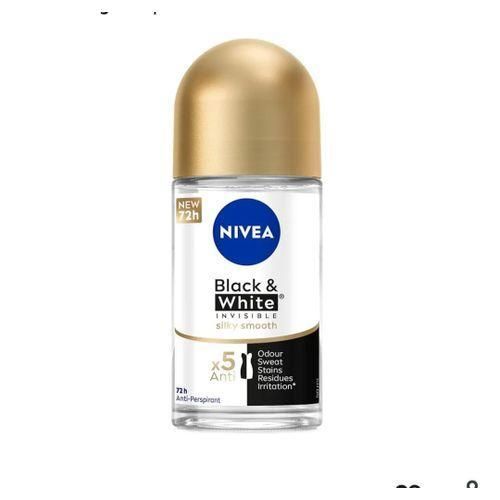 ROLL-ON BLACK WHITE SILKY 50ML