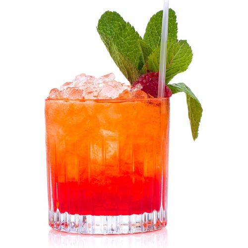 Timeless Collections Tumbler Glasses, Set of 8 transparent