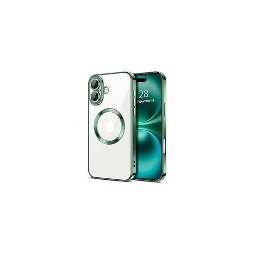 Clear Case Support Wireless Charging Compatible with iPhone 16 6.1 Inch Built-in Camera Lens Protector Slim Luxury TPU Clear Case for Women Girls Men