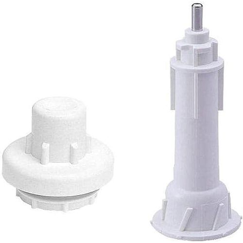 Full set of axe, coupler, gasket, and cap screw prepared for Moulinex Audacio French models - DFC3-DFC6-DFC8-FP7331-FP7361-FP7371, white, 1000W, gasket and cap set