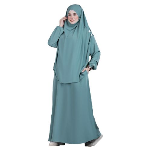 Edna Royal Crepe Material Consists OF 2 Pieces Model 7012 Mint