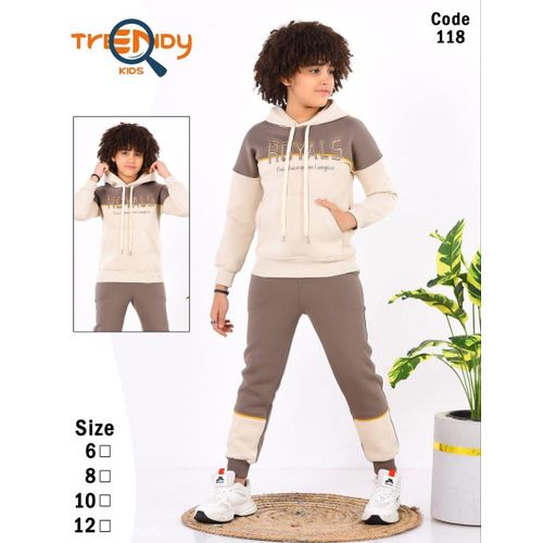 Winter Boys Pajama Set TRENDY - TWO Pieces Set - 118-BR