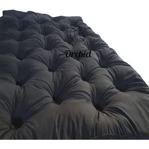 مرتبة تطريه فندقية (توبر) من أوركيد - مقاس 120*200 اللون الاسود