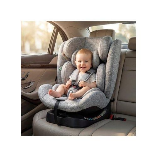 كارسيت مرحلة تانية من بورباي للاطفال (كرسي سيارة مريح ) و تركيب سهل بحزام الأمان ومستويات ميل متعددة