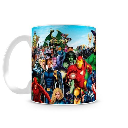 All Marvels Mug - 250 Ml - White