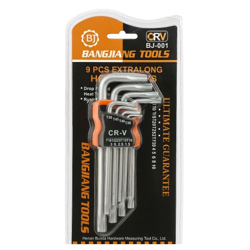 طقم مفكات سداسية طويلة (Hex Wrench Set) من Bangjiang Tools