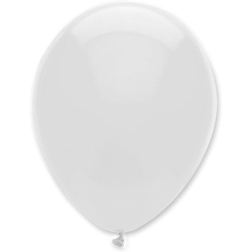 كرييتيف بارتي RB500B بالونات لاتكس بيضاء صلبة، 12 بوصة - 50 قطعة