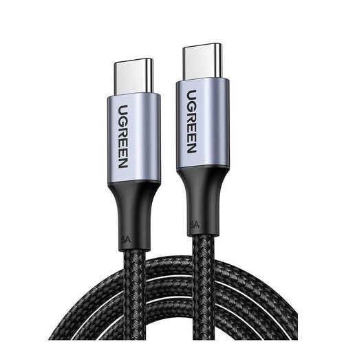 Ugreen USB C Cable 1M Braided 100W Power Delivery PD Fast charge Cable USB C to USB C For iPhone 16 15 Pro Max iPad mini 6 MacBook Pro Air M3 M2 M1 iPad Pro Samsung S24 S23 Ultra Laptop Lenovo Dell Xiaomi