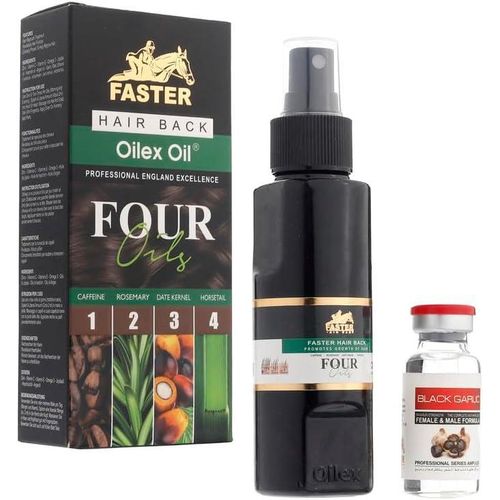 Faster Hair Back With Extracts Four Oil 2 Pieces - 100ml
