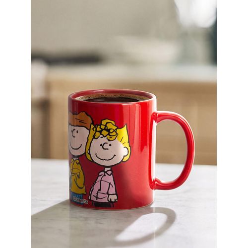 Snoopy Printed Ceramic Mug 320 Ml