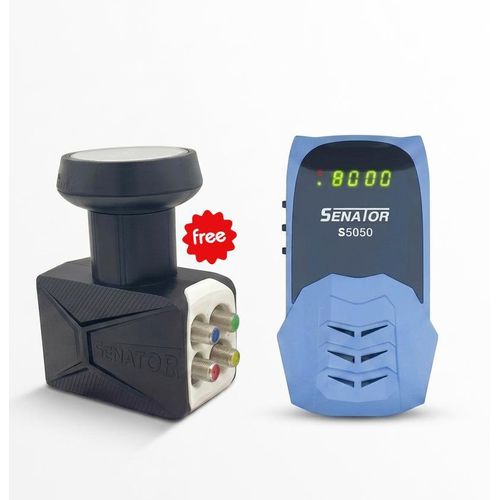 Bundel Senator, Receiver S5050 , LNB ST-421 For Free