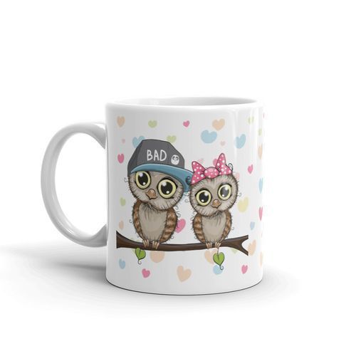 5032 Printed Mug - White