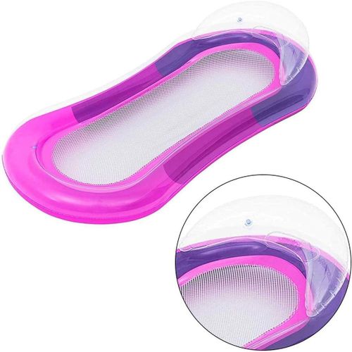 Inflatable Lounger for Adults, Inflatable Floating Bed Size 160 * 84cm