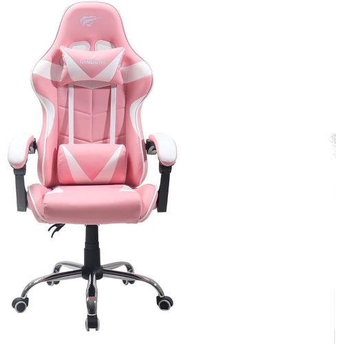 Ergonomic High Back Gaming Chair with Adjustable Armrests, Reclining Backrest, Rocking Mode, PU Leather Upholstery, Headrest and Lumbar Support, Swivel Computer Office Chair for Gaming, Work, Study and Relaxation, Multicolor