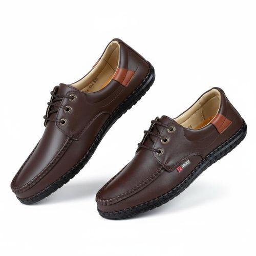 Hand Made Casual Shoes Hazelnut - Men