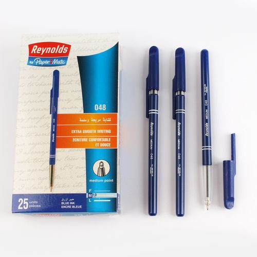 Ballpoint Pen Reynolds Blue 25 Pcs