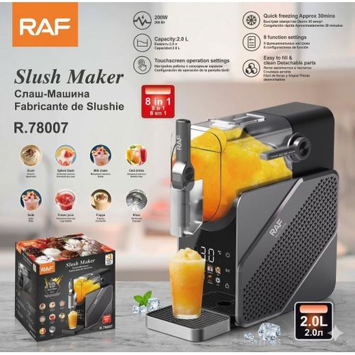 R. 78007 Electric Slushy Maker Machine Digital Display, 200 watt