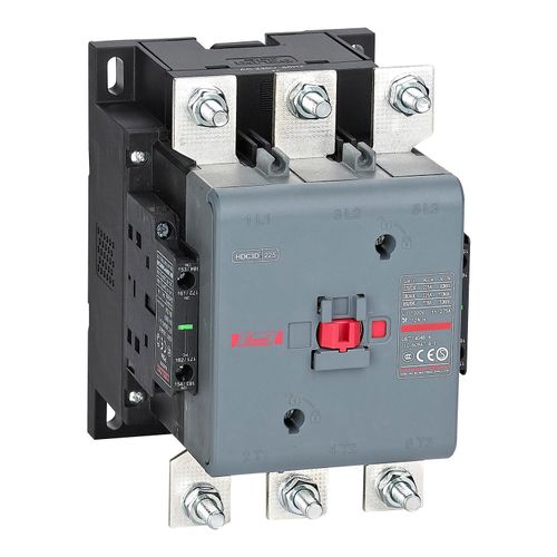 Contactor 225A AC100-250V 3p with 1NO+1NC Assist Points for Motor Control and Electrical Control Panels