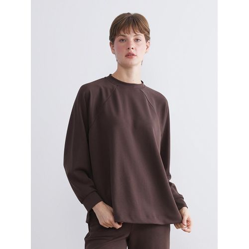 Oversize Modal Blend Women's Sweatshirt