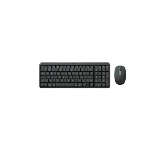 MK250 Wireless Bluetooth Keyboard and Mouse Combo, Compact, Spill-Resistant Design with Numeric Keypad, Ambidextrous Mouse, Up to 12 Months Battery Life, Sustainable Recycled Plastic, Compatible with Windows 10/11+920-013531 Graphite