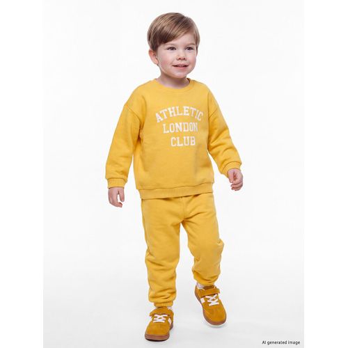 Printed Baby Boy's Tracksuit Set
