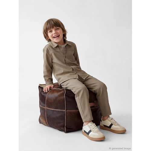Boy's Gabardine Shirt And Pants
