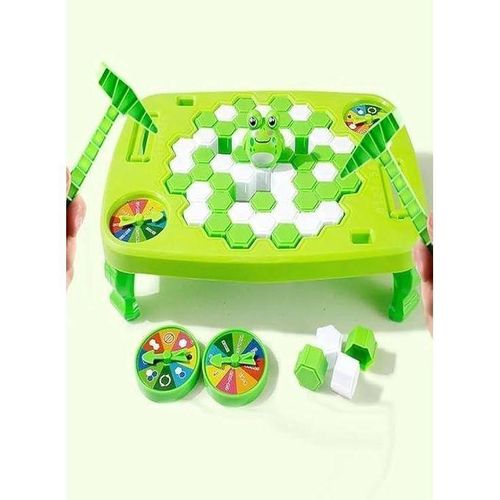 Frog Trap Activate Family Party Ice Breaking Kids puzzle Table Knock Block Ice-Block Breaking Game