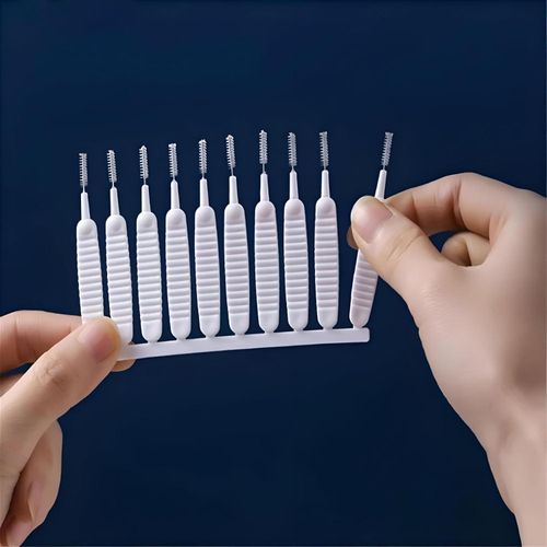 10 قطع فرشاة تنظيف رأس الدُش مضادة للانسداد فرشاة تنظيف متعددة الوظائف فرشاة تنظيف بفوهة مدمجة فرشاة لوحة مفاتيح صغيرة شعيرات نايلون