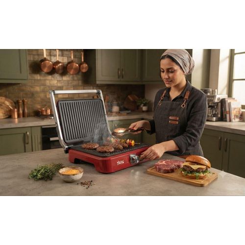 KB1049A Healthy Grill 1800W, Red