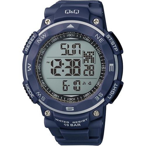 Digital White Dial Men's Watch M124J006Y