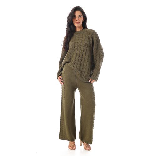 Suit -5923-Olive