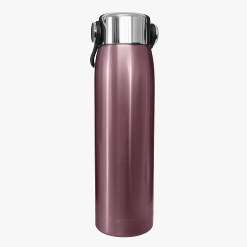 Water Bottle, Stainless Steel Vacuum Insulated Double Wall Leak Proof, Sports Flask for Hot & Cold Drinks, BPA Free, Travel Mug 320ml (Light Pink)