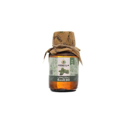 Raw Virgin Basil Oil for Hair, Skin and Body, 60ml