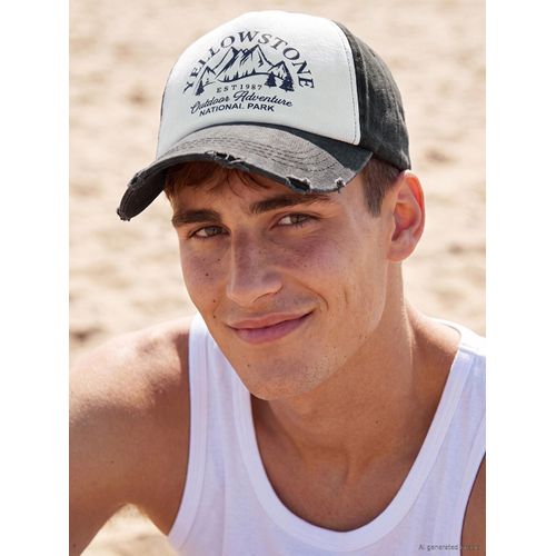 Printed Men's Baseball Cap