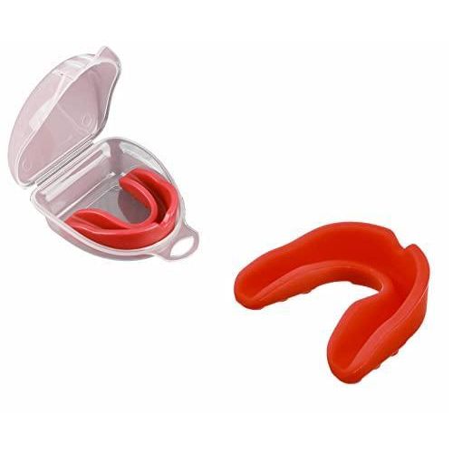 Silicone mouthguard with case for various sports - multi-colored