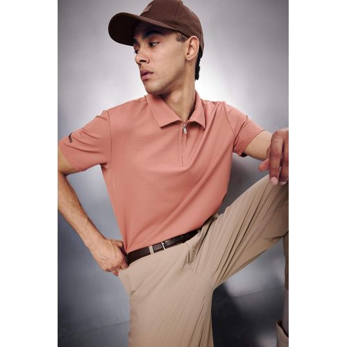 Standard Fit Short Sleeve Polo T-Shirt