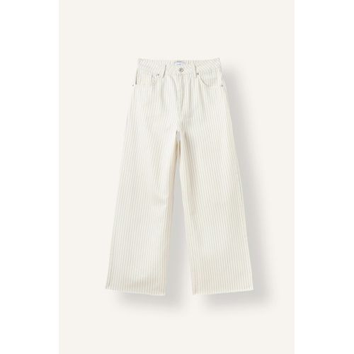 Culotte Fit Pockets Gabardine Trousers