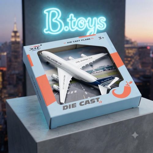 XLC Premium Die-Cast Civil Aviation Aircraft Model 1210 with Realistic Detailing and Display Packaging
