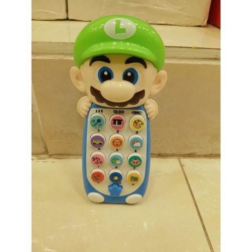 Mario Stand Phone Toy with Iconic Character for Kids Interactive Play & Communication Skills Development Fun Educational Pretend Play for Toddlers, Model 868-16