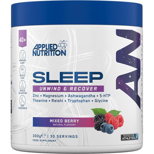 Night-Time Wellness Blend Powder (300g / 30 Servings), Natural Sleep & Relaxation Support with Glycine, L-Theanine & Herbal Extracts – Delicious Mixed Berry Flavour