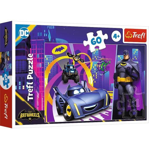 Batwheels Batman and His Vehicles Puzzle 60 Pieces - 17400