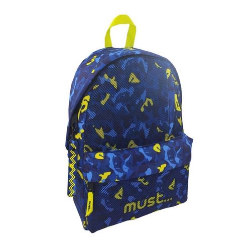 BACKPACK MONOCHROME ARMY NET BLUE – YELLOW 4 CASES,