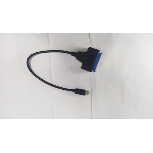 Type-C to SATA adapter cable allows you to connect your hard drive or SSD directly to your computer.