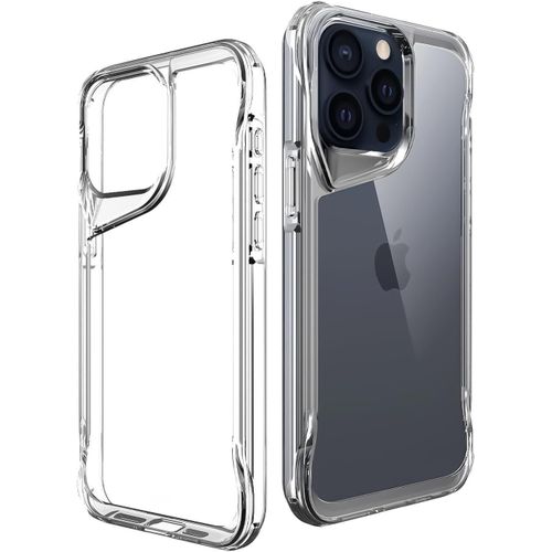 for iPhone 12 Pro Max 6.7-Inch Case Transparent, Heavy Duty Durable 3-Layer (Not Yellowing)(Military Grade Drop Protection) Shockproof/DropProof Protective Cover - Clear