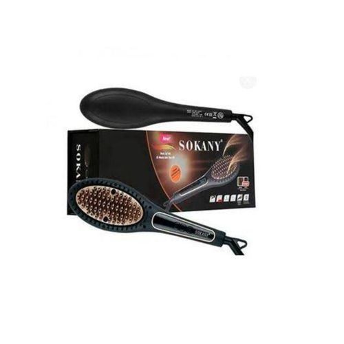 BR-1030i - 750F - فرشاة فرد الشعر سيراميك من سوكاني -اسود / ذهبي