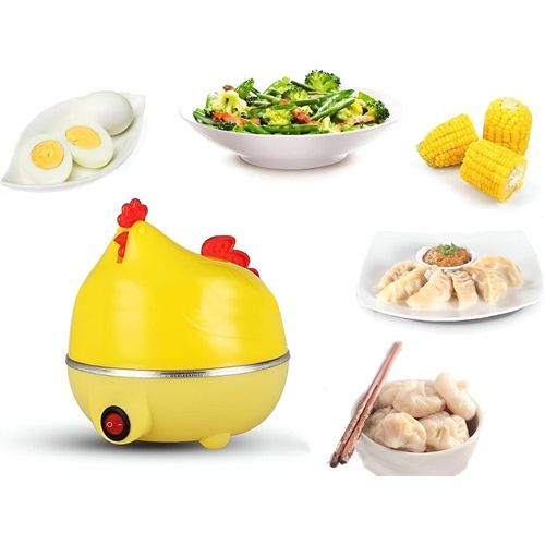 Electric Egg Boiler - Enjoy a delicious breakfast with this chicken egg boiler that can cook up to 7 eggs at once, perfect for families and gatherings with its exquisite design.