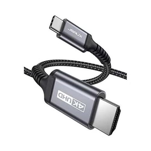 USB-C to HDMI Male Cable 3m – Black & Gray